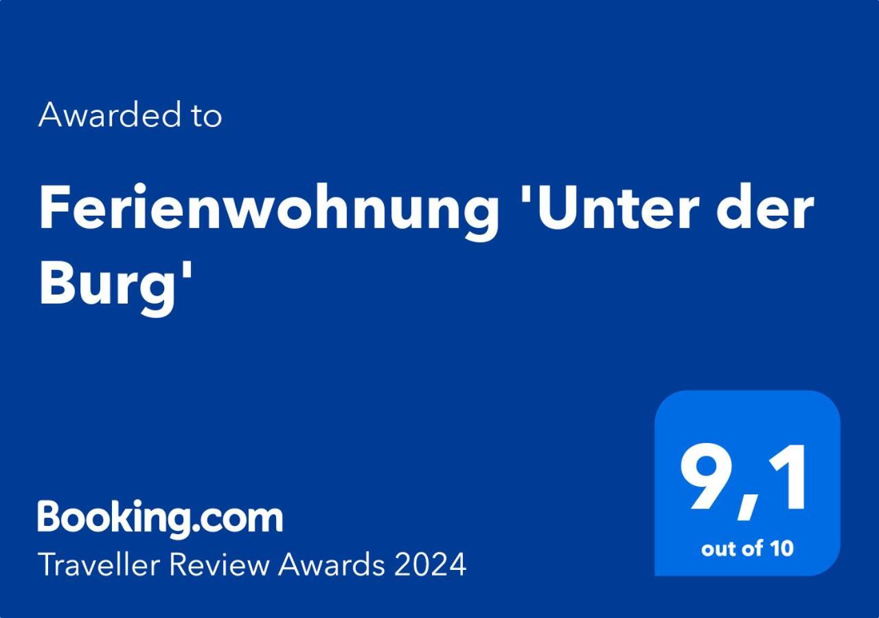 Ferienwohnung 'Unter Der Burg' Броденбах Экстерьер фото